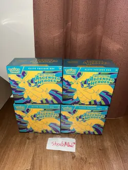 Lot of 4 Ascended Heroes ETB - elite trainer box - Pokemon - Image 1