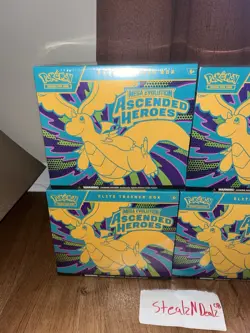 Lot of 4 Ascended Heroes ETB - elite trainer box - Pokemon - Image 2