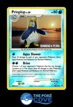 Prinplup 058/130 | Burger King Promos | Pokemon Promo Holo | HP - Image 1