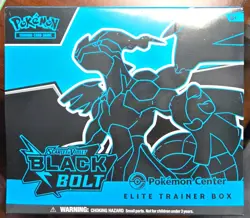 Pokemon TCG Black Bolt Pokemon Center ETB - Tear - Image 1