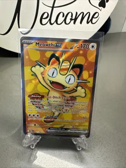 Meowth ex Pokemon Perfect Order POR 107/088 Ultra Rare ENGLISH IN HAND - Image 1