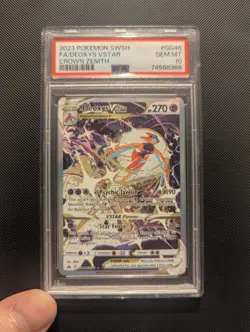Pokemon TCG - PSA 10 - Deoxys VSTAR GG46/GG70 - Crown Zenith - GEM MINT - Image 1