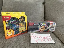 Prismatic Evolutions Surprise Box/Booster Bundle Sams Club + Pokemon Day Box - Image 1