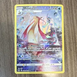 Pokemon Milotic Ultra Rare Full Art Holo TG02/TG30 Silver Tempest 130 HP - Image 1
