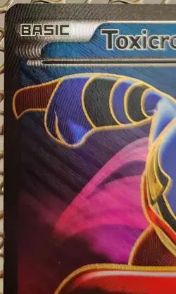 POKEMON XY FLASHFIRE TOXICROAK EX 102/106 FULL ART ULTRA RARE - Image 3