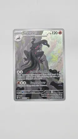 Salazzle 224/217 IR Ascended Heroes Evolution English Pokemon TCG - Image 1