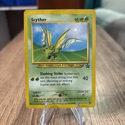 Pokemon 2000 Scyther #45 - Black Star Promo Non Holo MP Fast Ship - Image 1