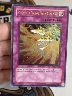 Phoenix Wing Wind Blast FET-EN053 Ultimate Rare Unlimited YuGiOh! LP - Image 2