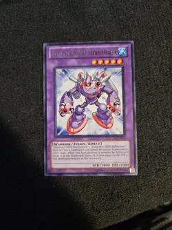 Yugioh Elemental HERO Steam Healer LCGX-EN051 Unlimited Silver Foil Rare - Image 1