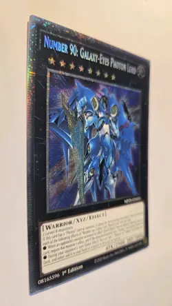 MP25-EN033 Number 90: Galaxy-Eyes Photon Lord Starlight Rare 1st Edition YuGiOh - Image 2