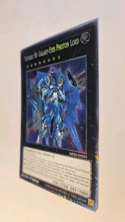 MP25-EN033 Number 90: Galaxy-Eyes Photon Lord Starlight Rare 1st Edition YuGiOh - Image 3