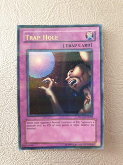 YUGIOH TRAP HOLE PARALLEL RARE HL03-EN003 NM - Image 1