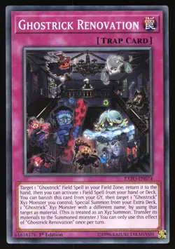 Ghostrick Renovation - EXFO-EN074 - Common - 1st Edition Yugioh - Image 1
