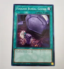 Foolish Burial Goods - SDCB-EN030 - NM - Common - 1st edition - Yugioh - Image 1