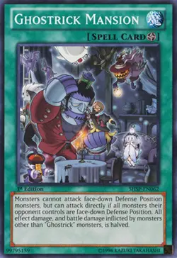 1x (NM) Ghostrick Mansion - SHSP-EN062 - Common - Unlimited Edition YuGiOh - Image 1
