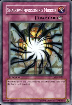 Shadow-Imprisoning Mirror - 1st Edition GLAS-EN070 - LP - YuGiOh - Image 1