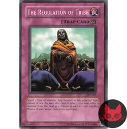 Yugioh The Regulation of Tribe PSV-027 Common NM - Image 1