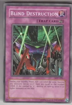 YU-GI-OH Blind Destruction Common englisch LON-086 Blinde Zerstorung - Image 1