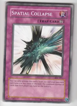 YU-GI-OH Spatial Collapse Common IOC englisch Raumlicher Einbruch - Image 1