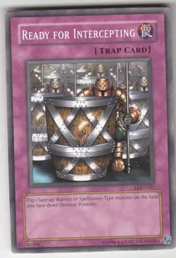 YU-GI-OH Ready for Intercepting Common englisch LOD-031 Bereit zum Abfangen - Image 1