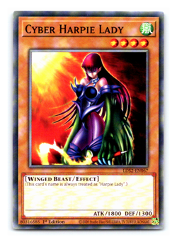 Cyber Harpie Lady - LDS2-EN067 - Common 1st Edition - Yugioh - Image 1