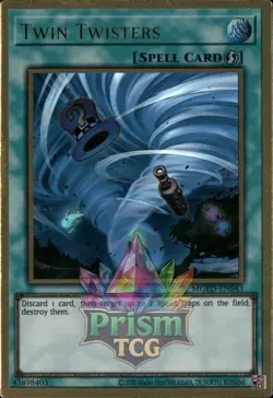 Twin Twisters premium gold rare MGED-EN043 Yugioh - Image 1