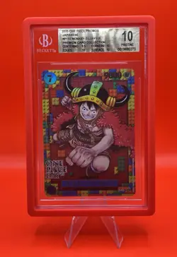 BGS 10 PRISTINE 2025 '25 ONE PIECE DAY MONKEY D LUFFY PROMO #P-110 JAPANESE TCG - Image 1