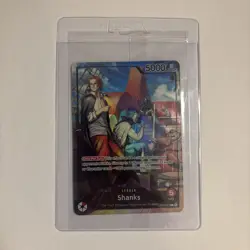 Shanks (2025 PSA Magazine Promo) OP09-001 One Piece Promotion Cards Foil SEALED - Image 1