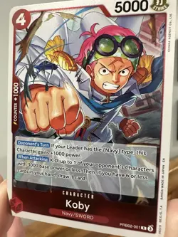 Koby PRB02-001 Premium Booster -The Best- Vol. 2 Foil One Piece Card English - Image 2