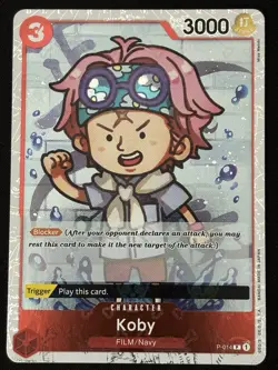 Koby P-014 (Jolly Roger Foil) - Premium Booster (PRB-01) - One Piece ENG - Image 1