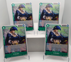 X Drake Playset - ST24-005 x4 - Starter Deck 24 - One Piece TCG - English - Image 1