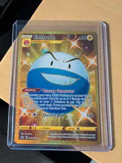 Pokemon TCG - Electrode 222/198 Gold Secret Rare - SWSH Chilling Reign - NM - Image 1