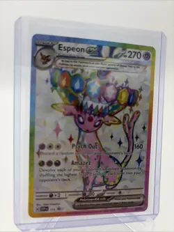 Espeon ex - 175 Promo SV: Scarlet & Violet Promo Cards SVP 175 NM - Image 3