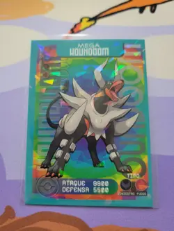 Pokemon TCG Card Kanto South America Pokedex Edition - Mega Houndoom - Image 1