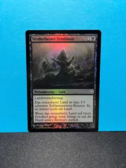FOIL Verdorbenes Zendikon / Corrupted Zendikon - MTG Magic - Image 1