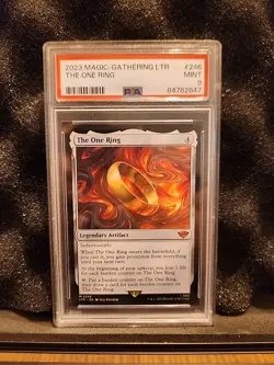 2023 MTG LTR #246 The One RING PSA MINT 9 - Image 1