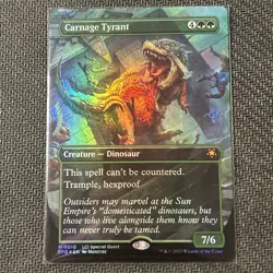 Carnage Tyrant (Borderless) Special Guests Foil - Image 1