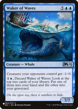 Waker of Waves 84 | Near Mint | The List Magic MTG - Image 1