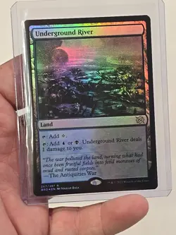 Underground River #267 (Foil) (NM) Brothers' War BRO Magic MTG - Image 1