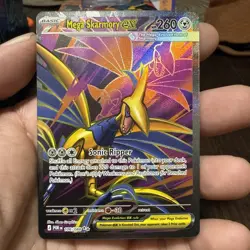 Mega Skarmory ex Ultra Rare Full Art 106/088 Pokemon Perfect Order Card NM - Image 1