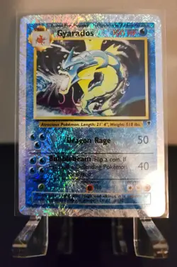 Pokemon Gyarados Reverse Holo 12/110 Legendary Collection Rare 2002 Firework - Image 1