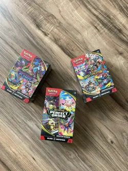Pokemon Mega Evolution Booster Bundle Lot (3) Phantasmal, ME, PO ,Sealed! - Image 1
