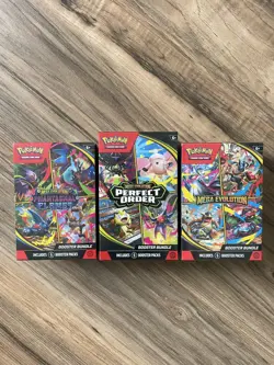 Pokemon Mega Evolution Booster Bundle Lot (3) Phantasmal, ME, PO ,Sealed! - Image 2