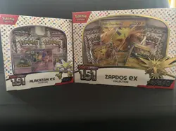 Pokemon TCG Scarlet and Violet - 151 Alakazam EX & Zapdos EX Collection 2 Box!!! - Image 1