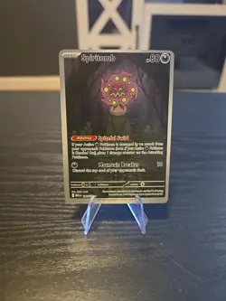 Pokemon TCG Spiritomb 148/132 2025 Mega Evolution Illustration Rare - Image 1