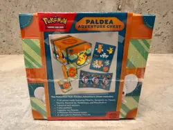 Sealed Paldea Adventure Chest Pokemon TCG - 6 Packs + Pikachu Promo - Image 3