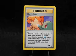 Pokemon TCG Misty's Tears 118/132 Gym Challenge Regular Lightly Played/NM - Image 1