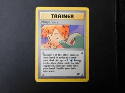 Pokemon TCG Misty's Tears 118/132 Gym Challenge Regular Lightly Played/NM - Image 3