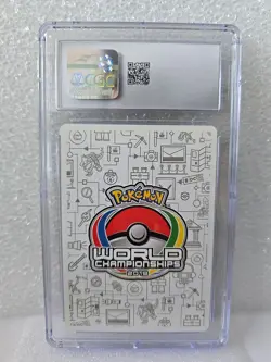 CGC 8.5 2019 Reshiram & Charizard GX Tag Team 20/214 Pokemon World Championships - Image 5