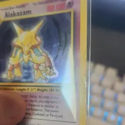 Pokemon Alakazam 001/102 Base Set Holo Damaged - Rare Ken Sugimori English 1999 - Image 5